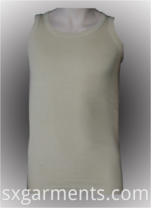 100%棉花女士背心 100% cotton lady's vest